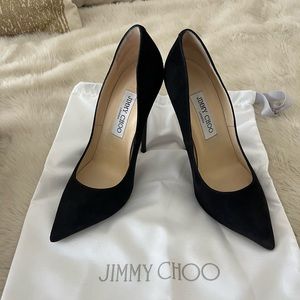 Jimmy Choo Anouk Suede Pump *Authentic*